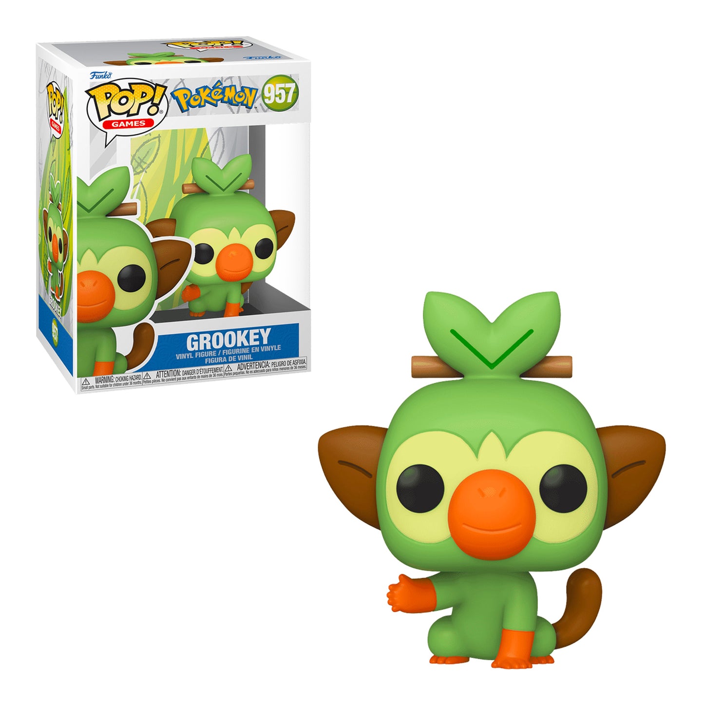 Funko Pop! Games: Pokemon - Grookey #957