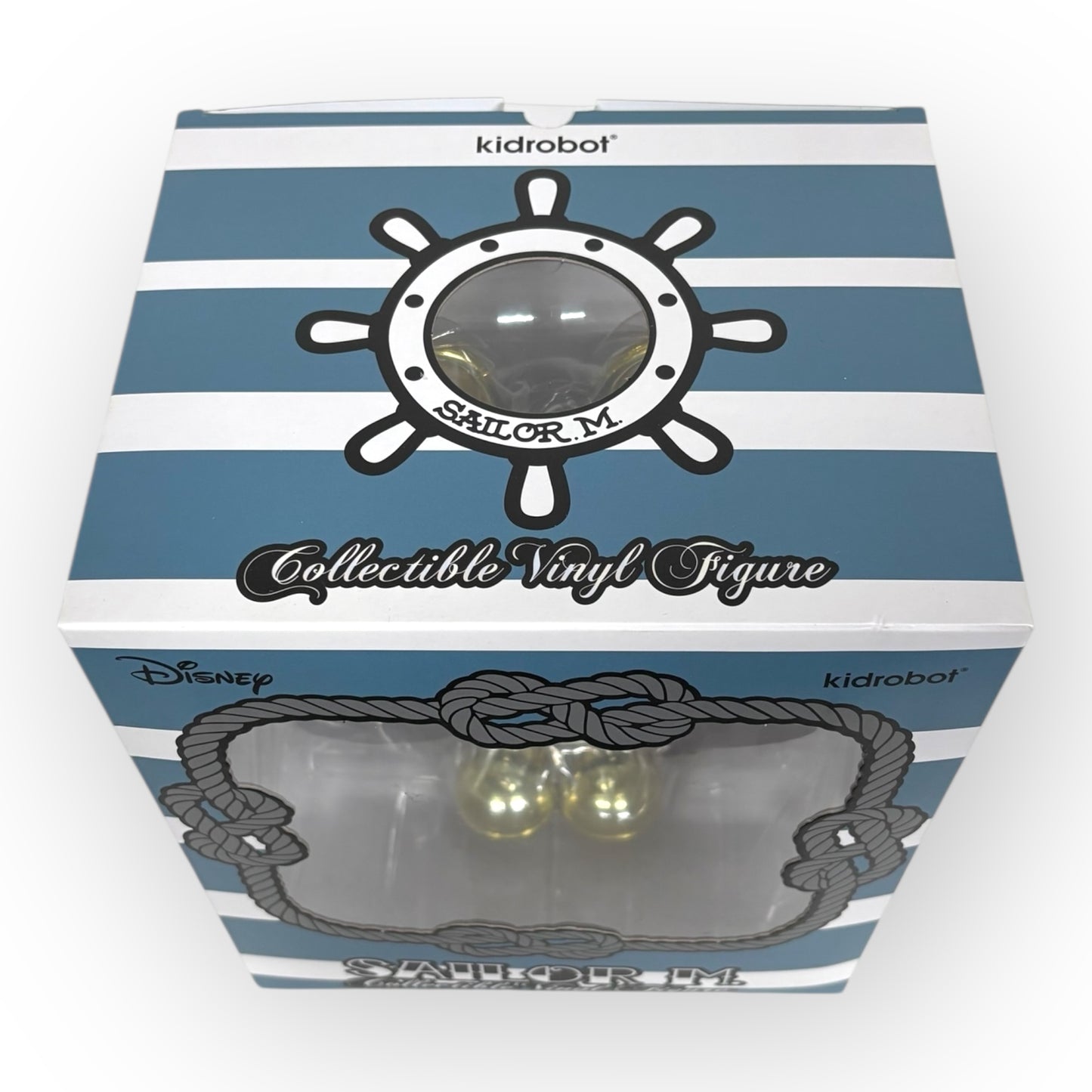 Disney Mickey Mouse "Sailor M." Collectible Vinyl Figure by Pasa - Exclusive Black and Gold Edition