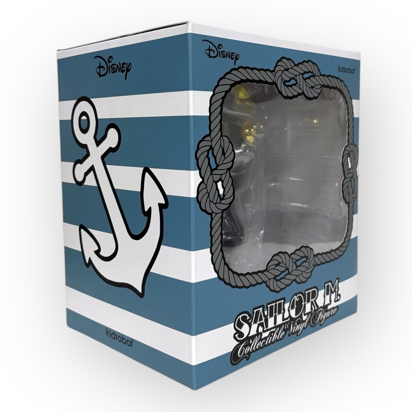 Disney Mickey Mouse "Sailor M." Collectible Vinyl Figure by Pasa - Exclusive Black and Gold Edition