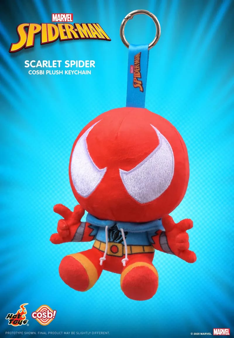 Hot Toys Spider-Man Cosbi Plush Keychain Blind Box