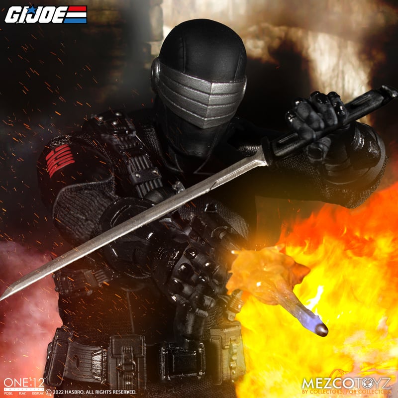 MEZCO TOYZ: One:12 Collective - G.I. Snake Eyes Deluxe Edition