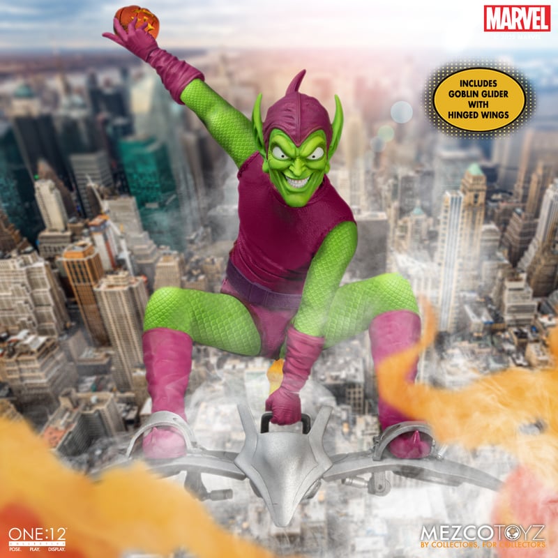 MEZCO TOYZ: One:12 Collective - Green Goblin Deluxe Edition