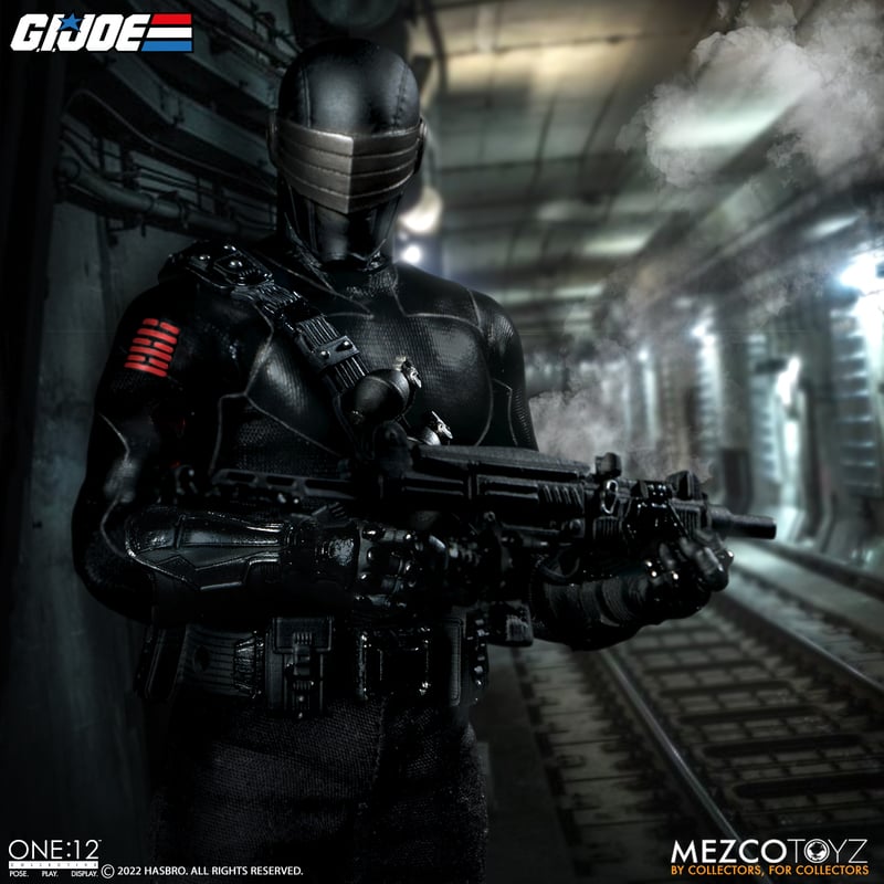 MEZCO TOYZ: One:12 Collective - G.I. Snake Eyes Deluxe Edition