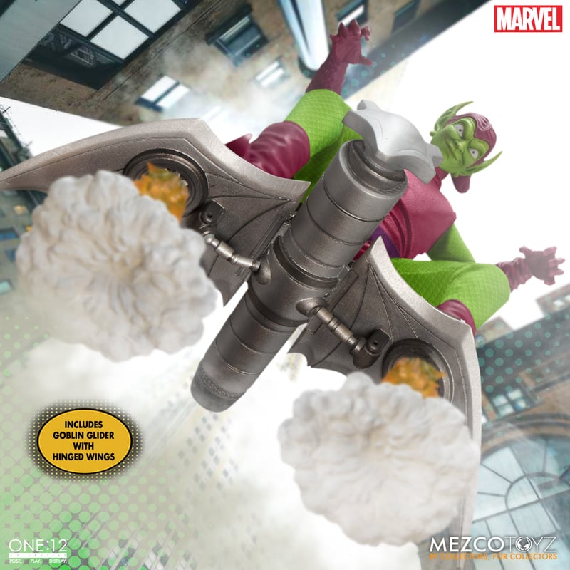 MEZCO TOYZ: One:12 Collective - Green Goblin Deluxe Edition