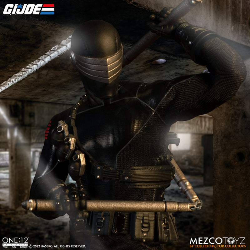 MEZCO TOYZ: One:12 Collective - G.I. Snake Eyes Deluxe Edition