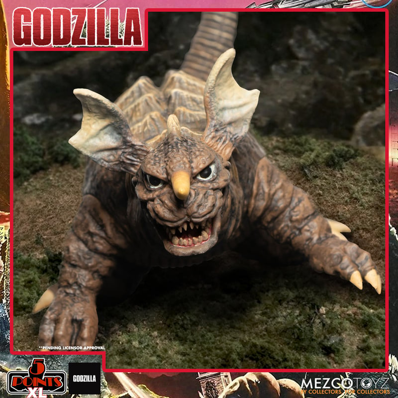 MEZCO TOYZ: 5 POINTS XL - Godzilla: Destroy All Monsters (1968) - Round 2 Boxed Set