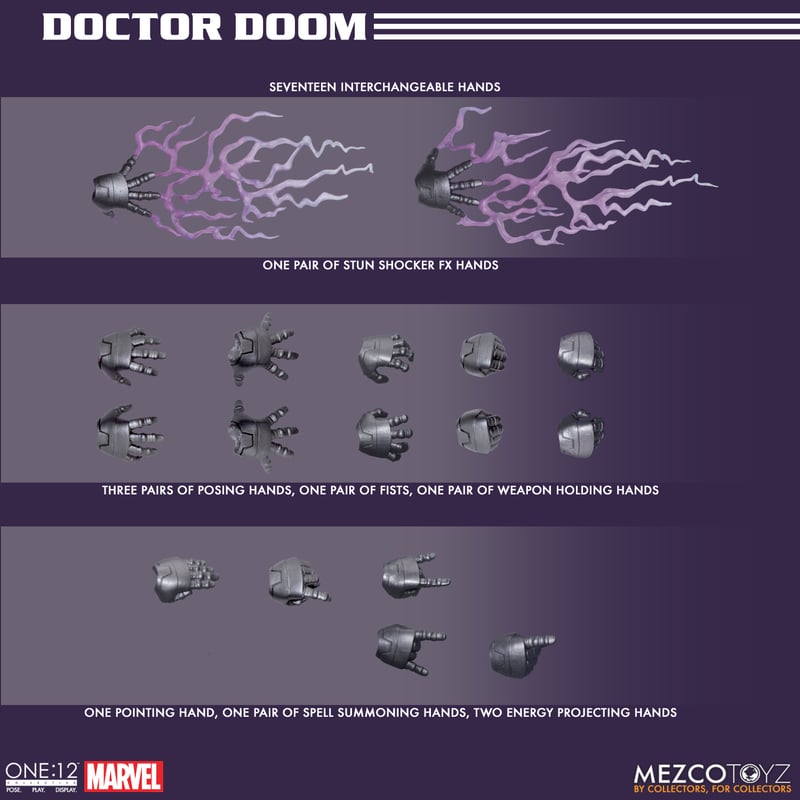 MEZCO TOYZ: One:12 Collective - Doctor Doom