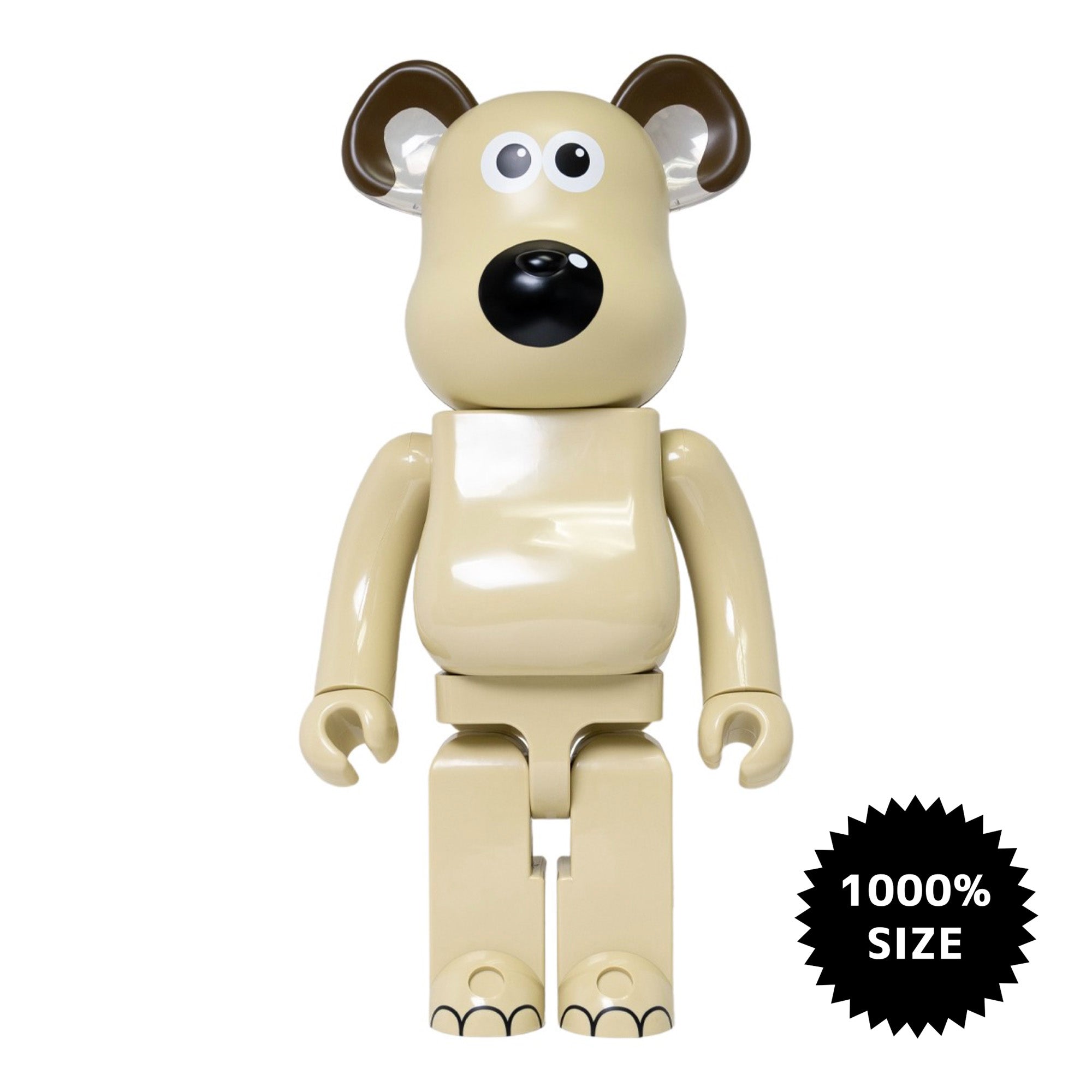 MEDICOM TOY: BE@RBRICK - Wallace and Gromit - Gromit 1000%