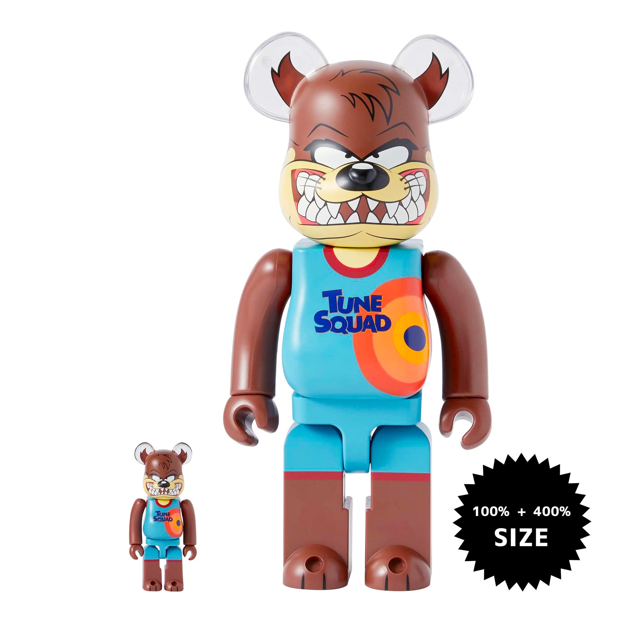 MEDICOM TOY: BE@RBRICK - Tasmanian Devil Space Jam 100% & 400