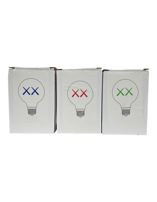 KAWS - XX Lightbulb For The Standard Hotel Set of 3, 2011