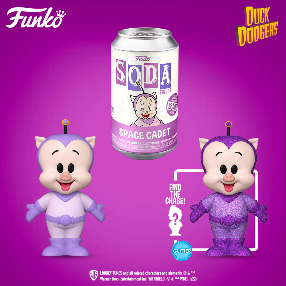 Funko Vinyl SODA: Duck Dodgers Space Cadet 12,500 (1 in 6 Chance at Ch - TOY TOK Funko Vinyl SODA: Duck Dodgers Space Cadet 12,500 (1 in 6 Chance at Ch - TOY TOK