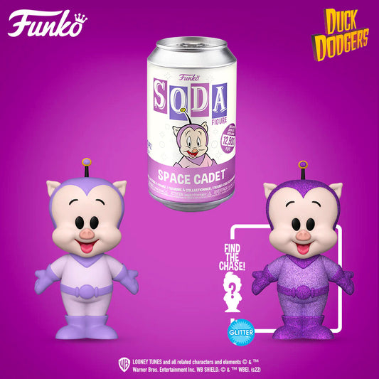 Funko Vinyl SODA: Duck Dodgers Space Cadet 12,500 (1 in 6 Chance at Chase)
