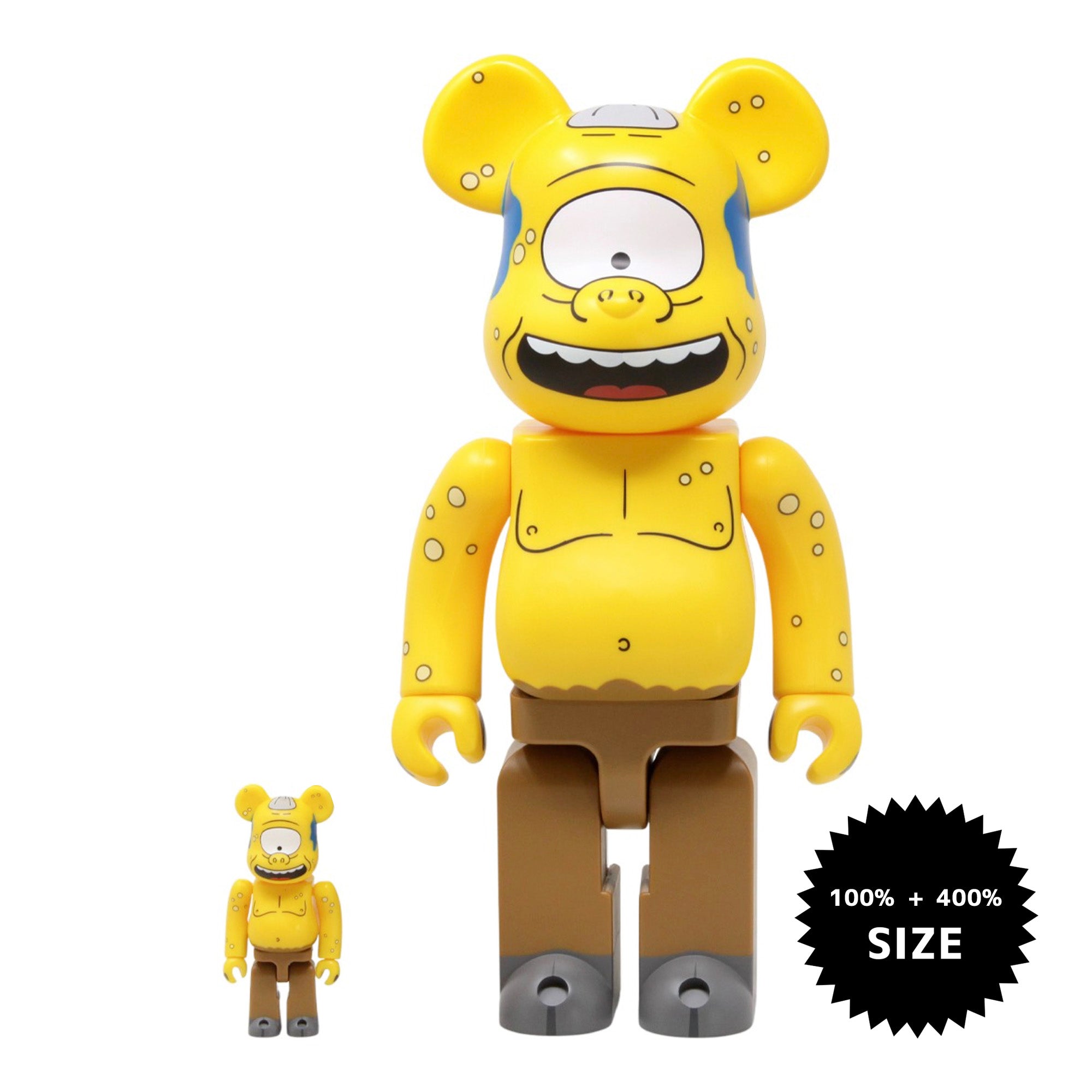 MEDICOM TOY: BE@RBRICK - The Simpsons Cyclops 100% & 400% – TOY TOKYO