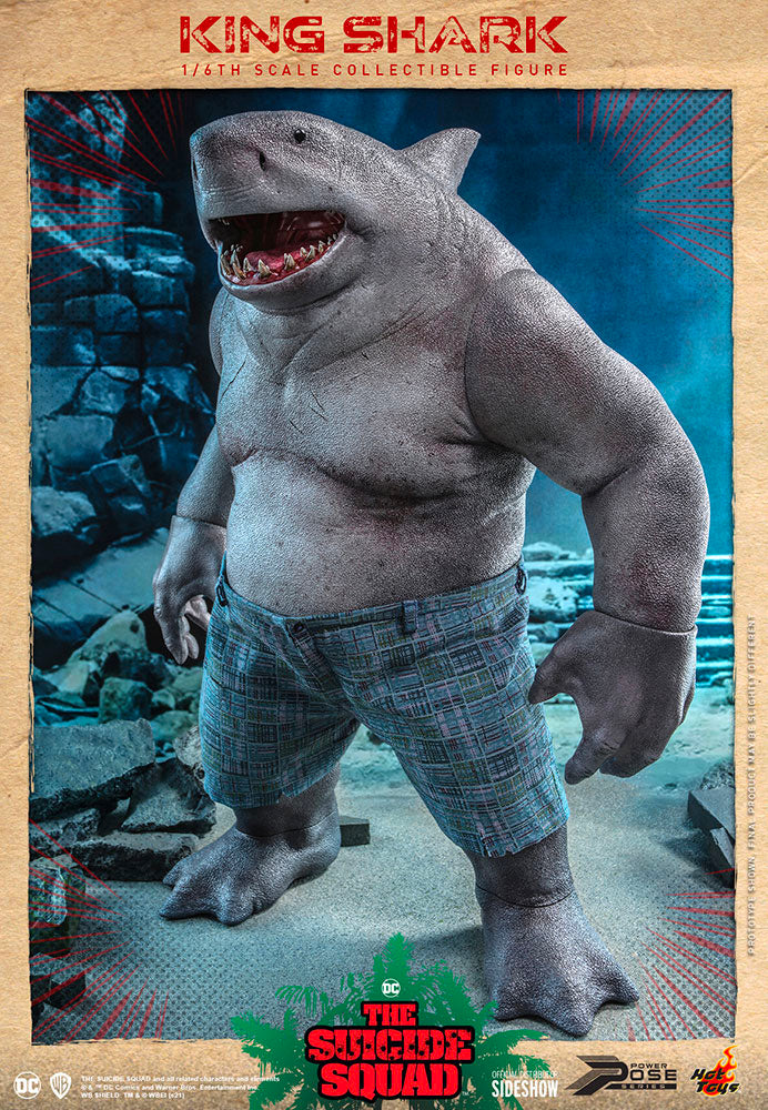 Hot Toys x Sideshow Collectibles: DC - The Suicide Squad - King Shark Sixth Scale Figure