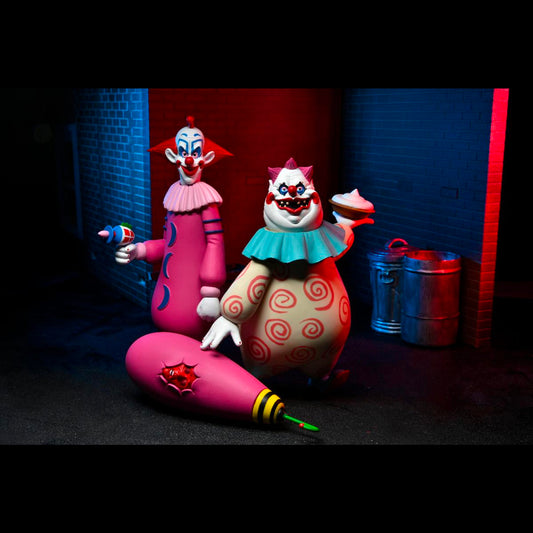 NECA: Toony Terrors - Killer Klowns From Outer Space Slim & Chubby 2 Pack 6" Tall Figure