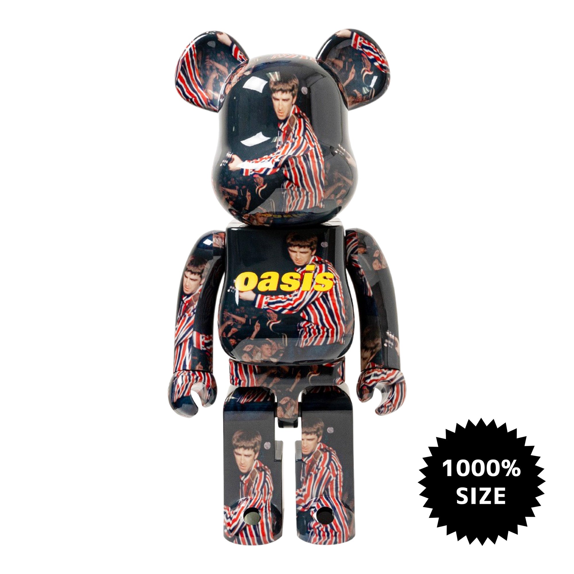 MEDICOM TOY: BE@RBRICK - Oasis Knebworth 1996 Noel Gallagher 1000%