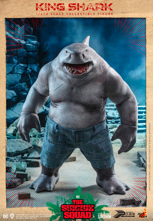 Hot Toys x Sideshow Collectibles: DC - The Suicide Squad - King Shark Sixth Scale Figure