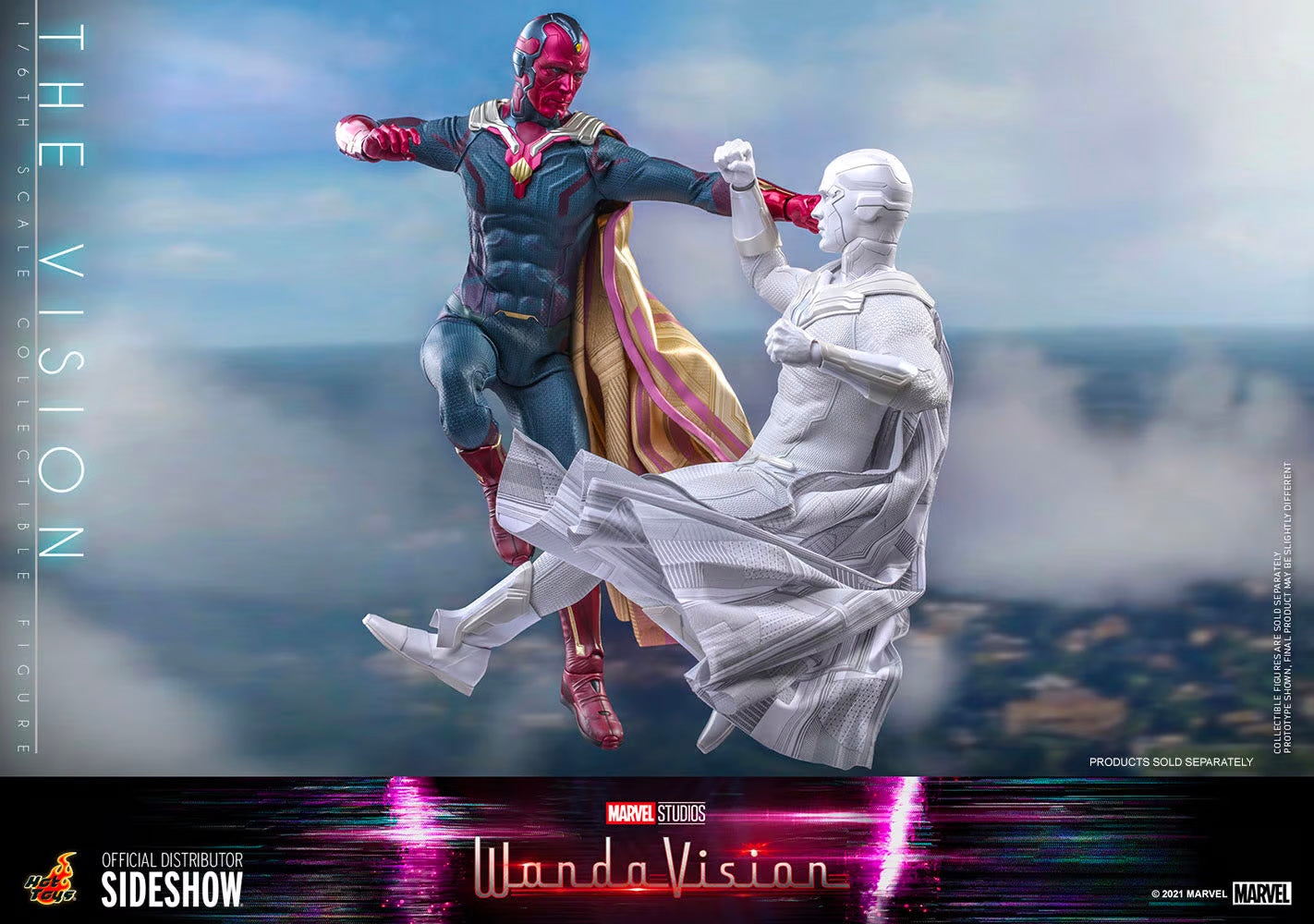 Hot Toys x Sideshow Collectibles: Marvel - WandaVision - The Vision Sixth Scale Figure