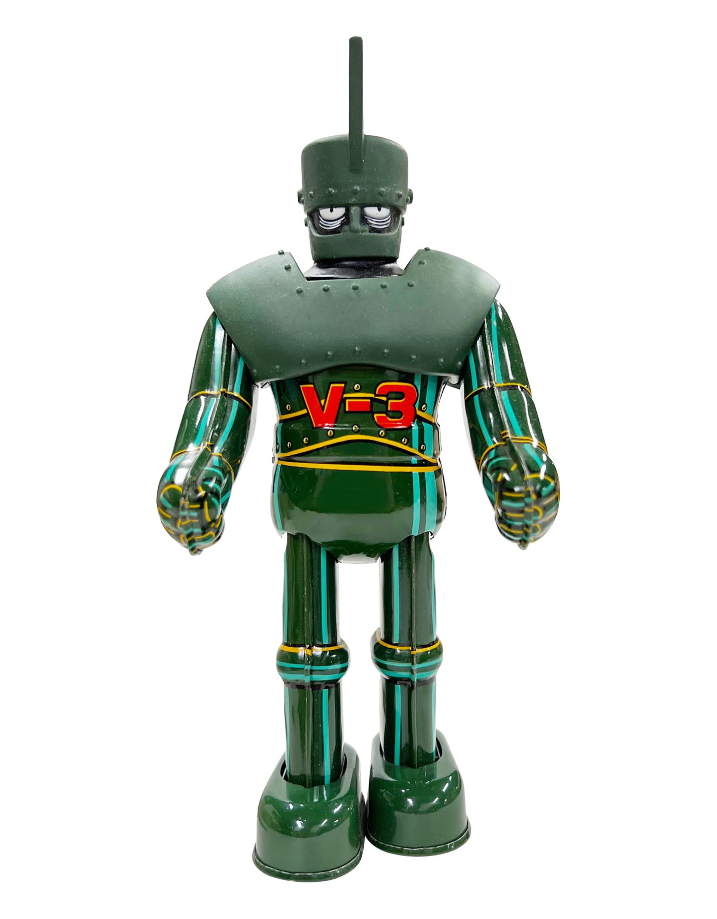 Billiken Shokai: V-3 Mechanical Tin Toy Wind-Up Made in Japan