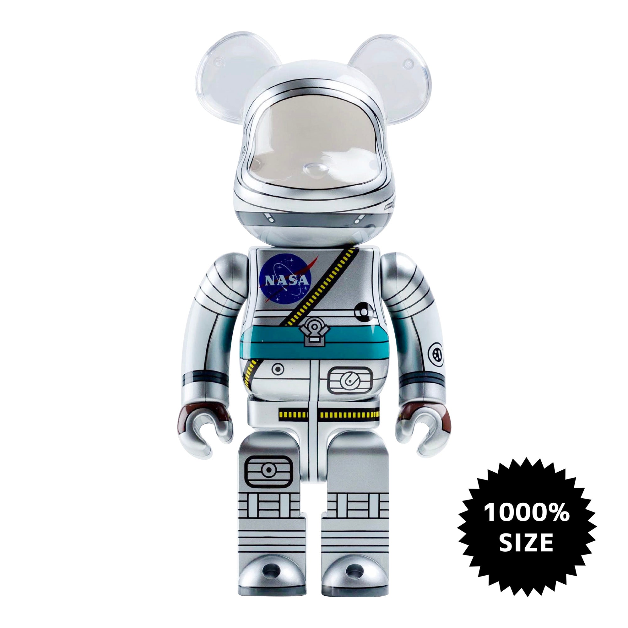 MEDICOM TOY BE@RBRICK NASA PROJECT MERCURY ASTRONAUT 1000