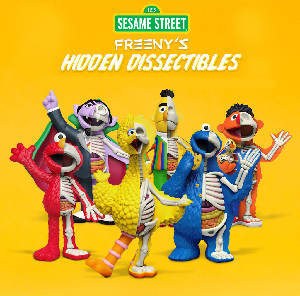 Mighty Jaxx: Freeny's Hidden Dissectible - Sesame Street Blind Box