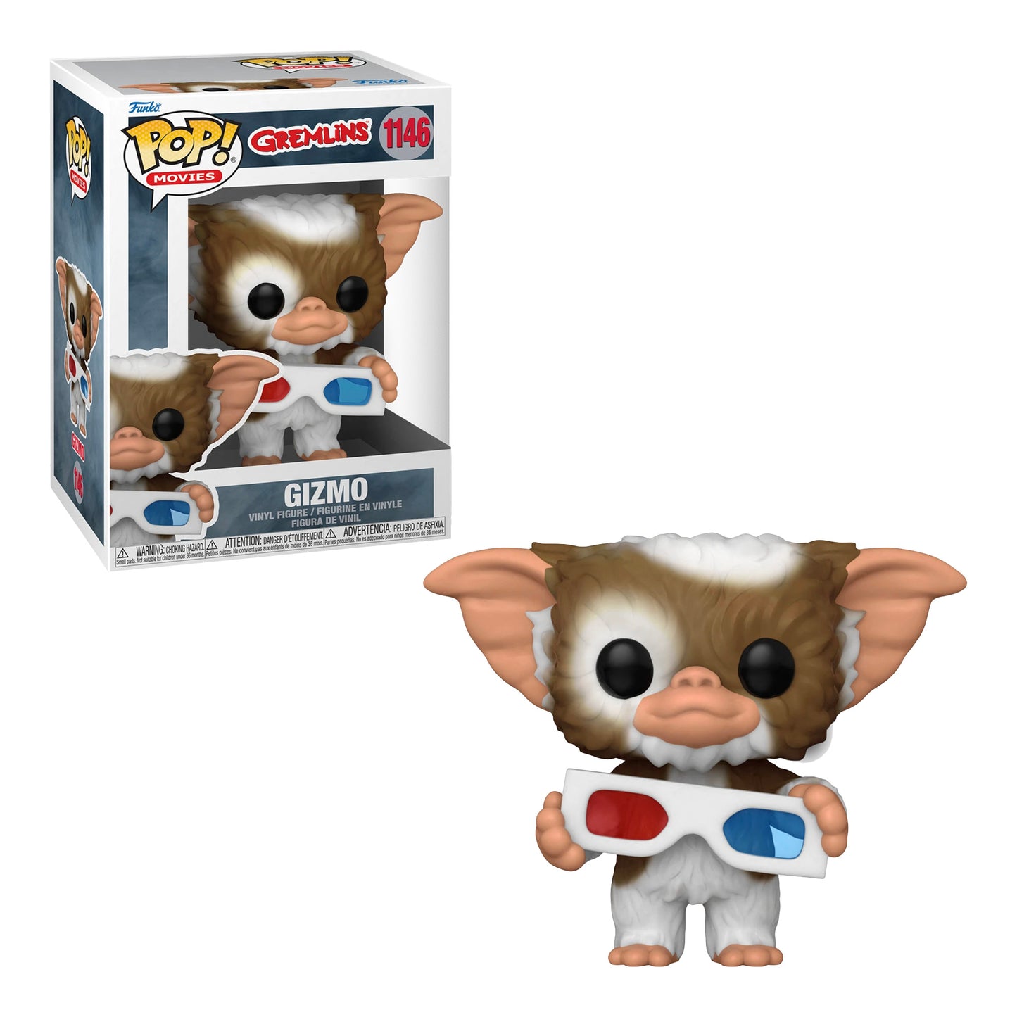 Funko Pop! Movies: Gremlins - Gizmo with 3D Glasses #1146