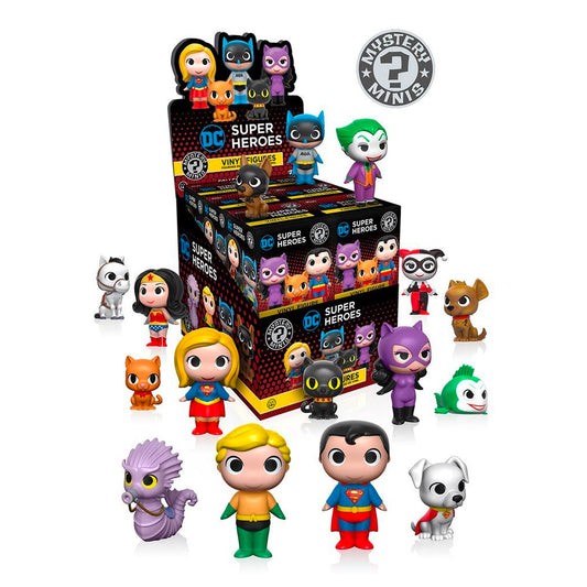 Funko: DC Super Heroes and Pets Mystery Minis Series Blind Box Figure