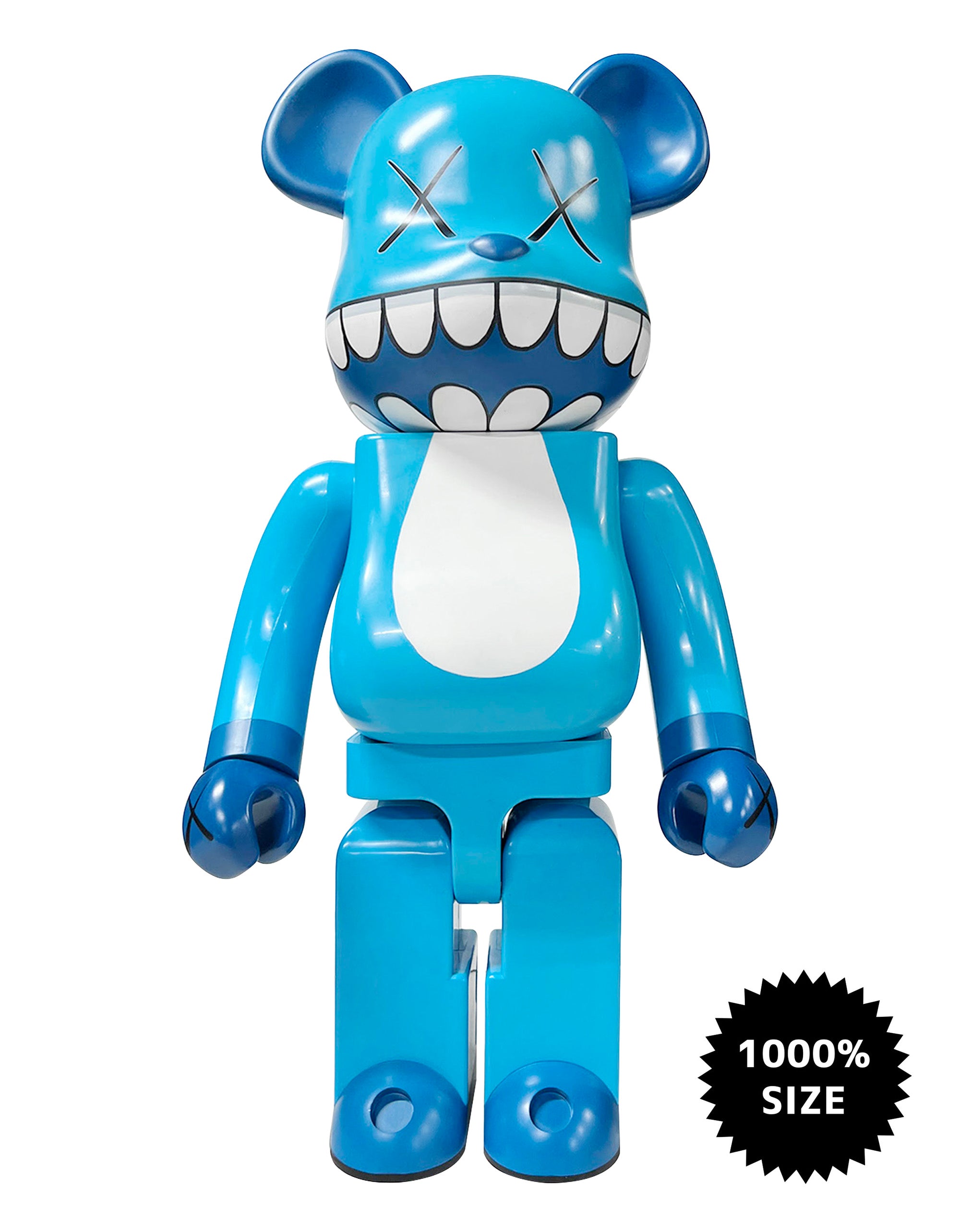 KAWS - BE@RBRICK Chomper 1000% – TOY TOKYO