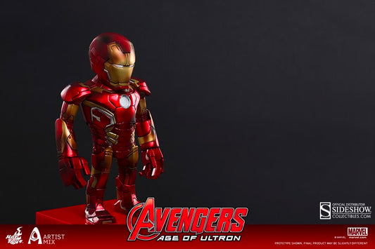 Hot Toys x Sideshow Collectibles: Mark XLIII Battle Damaged Version and Hulkbuster - Artist Mix