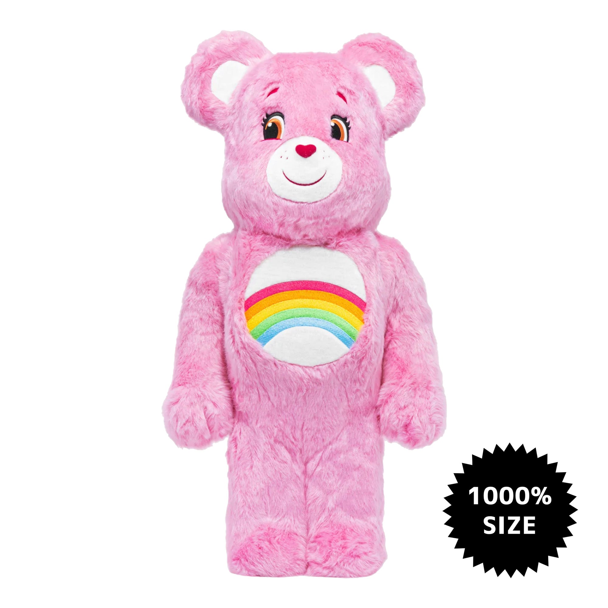 Bearbrick x Care Bears Cheer Bear Costume Ver. 1000% Pink