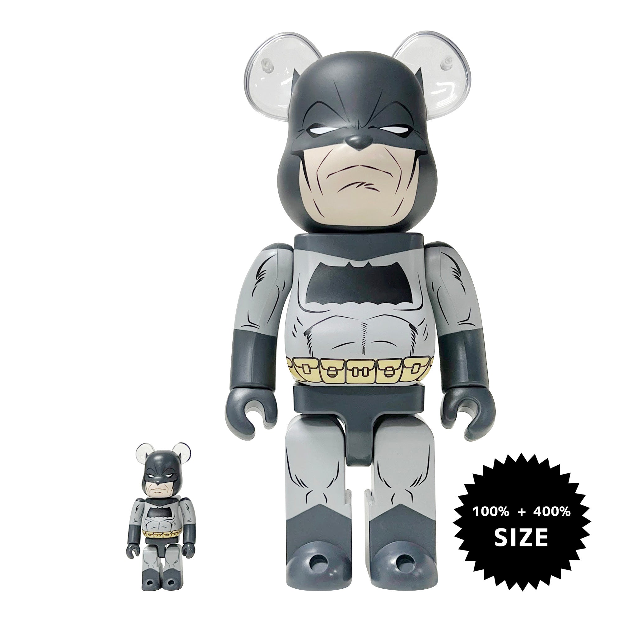 MEDICOM TOY: BE@RBRICK - Batman (TDKR) 100% & 400% – TOY TOKYO