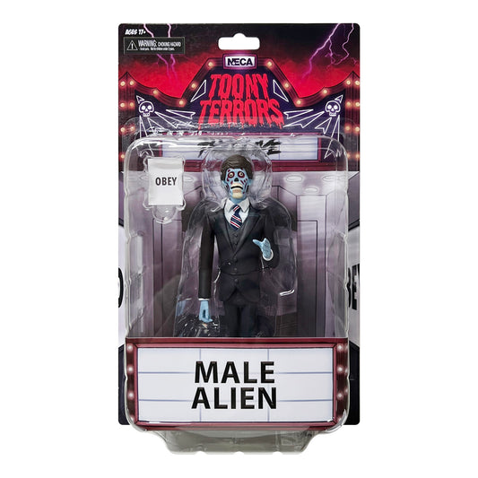 NECA: Toony Terrors - Male Alien 6" Tall Action Figure
