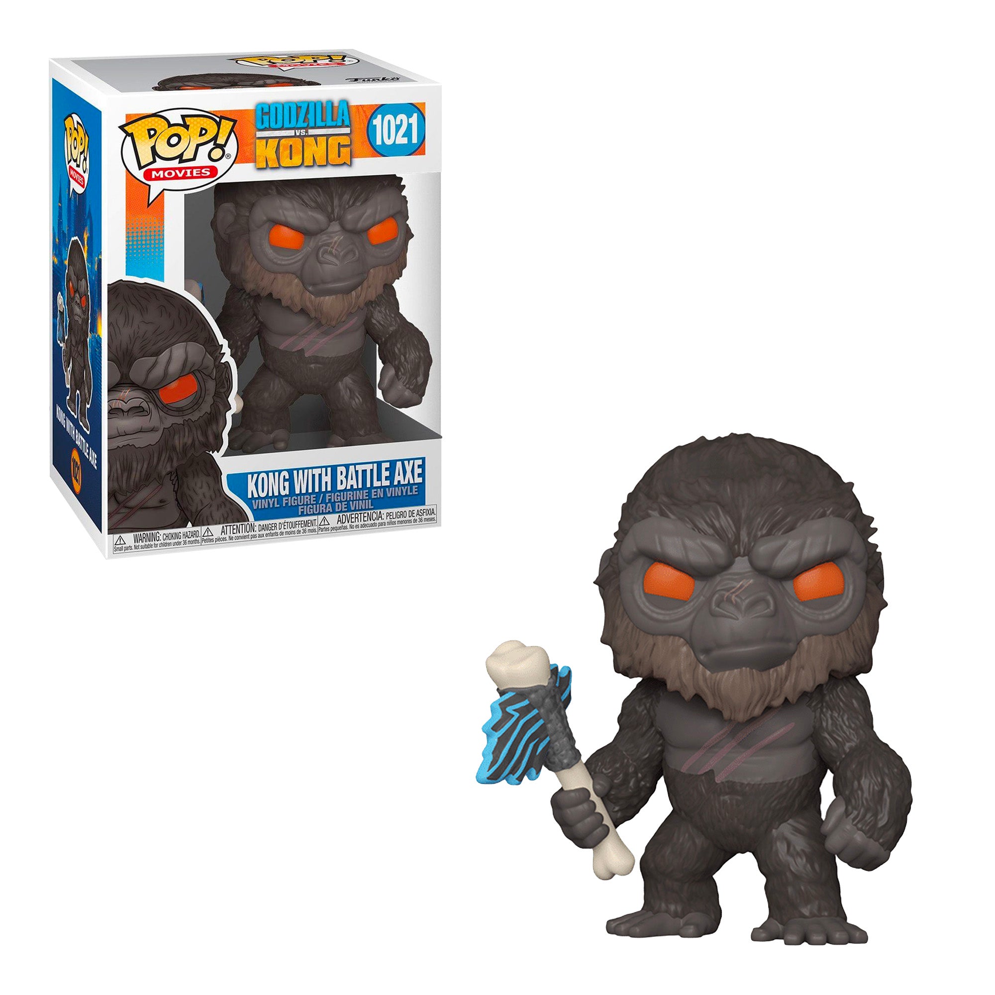 Funko Pop Kong With Battle Axe Flocked Special Edition 1021