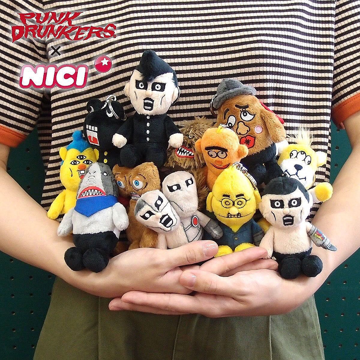 Punk Drunkers x Nici - Po-Pi-San 4.3" Tall Key Holders