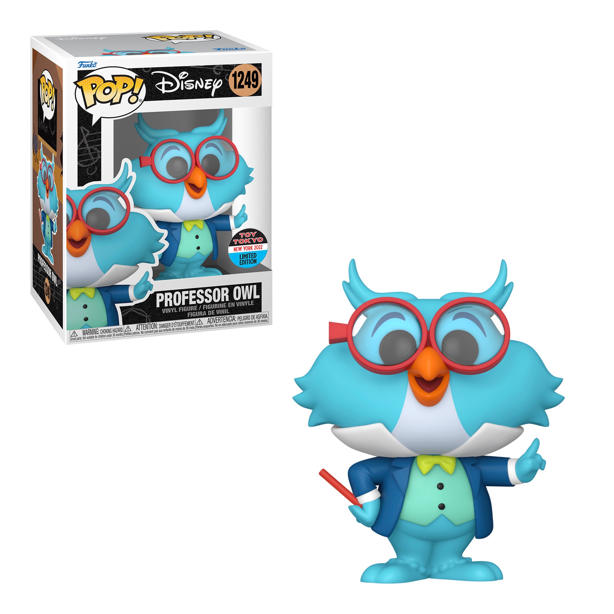 Funko Pop! Disney: Professor Owl #1249 NYCC 2022 Toy Tokyo