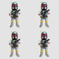 Ron English x Made By Monsters: Pop Art Series - Iron Skin Boba Fett Grin Toy Tokyo Exclusive 1 Blind Bag Figure