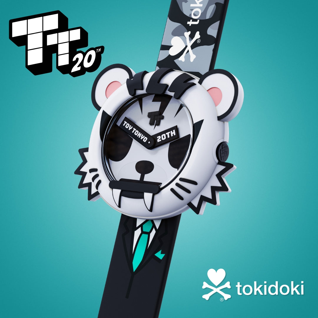 Tokidoki "Salary Man Tiger" Watch Toy Tokyo Exclusive