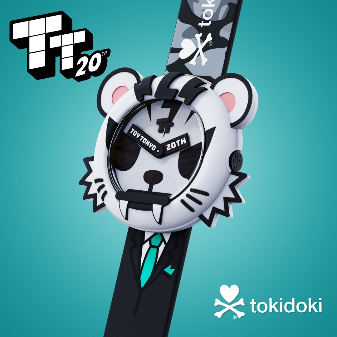 Tokidoki x Swarovski "Salary Man Tiger" Watch