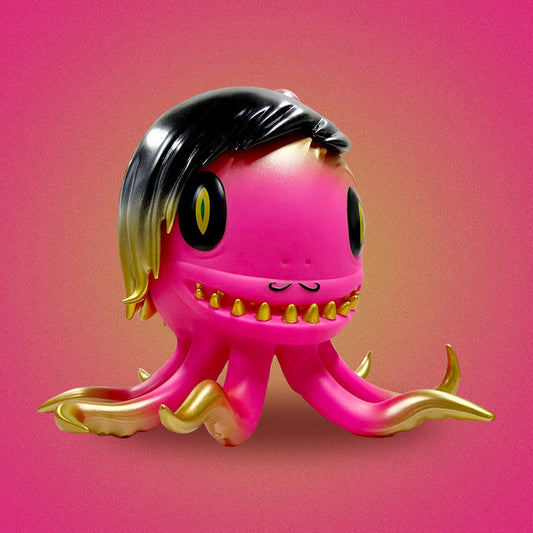 Nathan Jurevicius - Blister the Octopus Pink Vinyl Figure