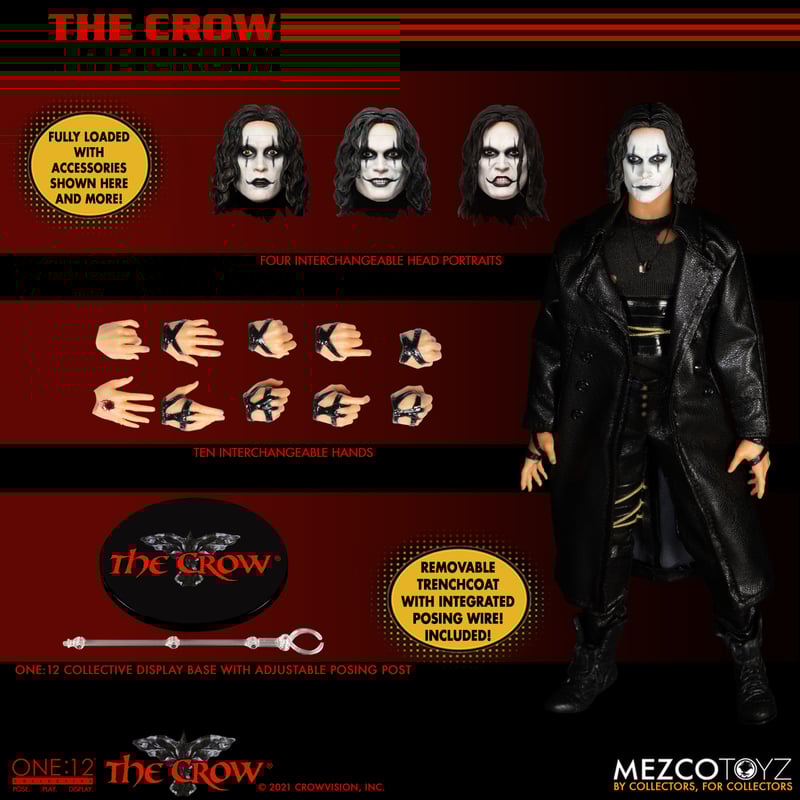 MEZCO TOYZ: One:12 Collective - The Crow