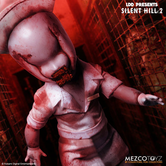 MEZCO TOYZ: LDD Presents - Silent Hill 2: Bubble Head Nurse 10" Tall Figure