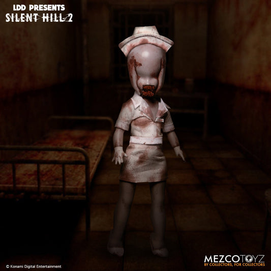 MEZCO TOYZ: LDD Presents - Silent Hill 2: Bubble Head Nurse 10" Tall Figure