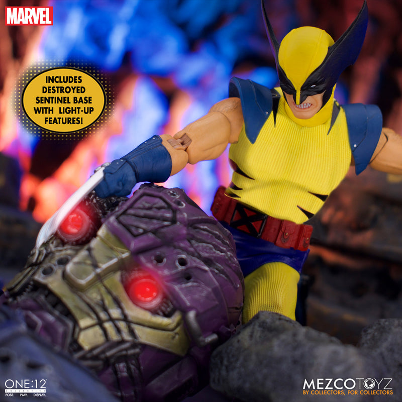 MEZCO TOYZ: One:12 Collective - Wolverine Deluxe Steel Box Edition