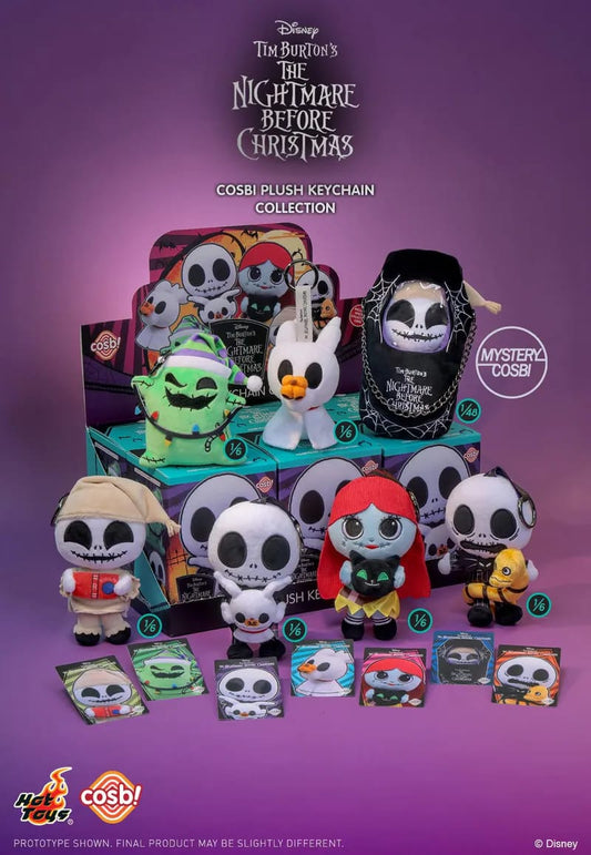 Hot Toys The Nightmare Before Christmas Cosbi Plush Blind Box
