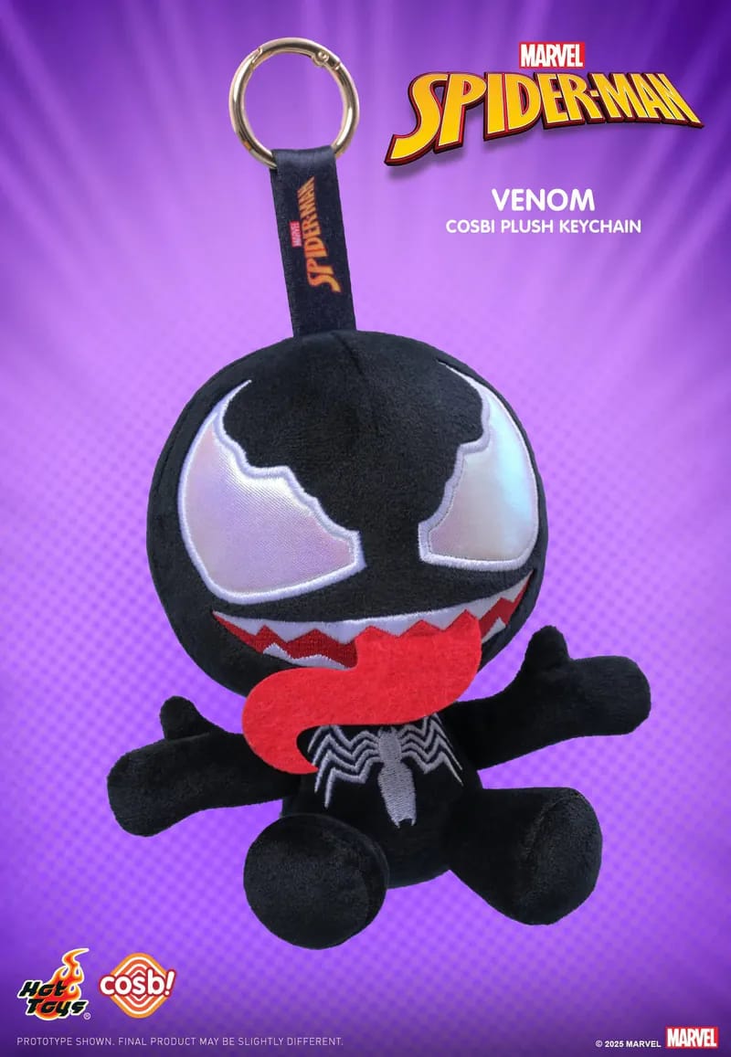 Hot Toys Spider-Man Cosbi Plush Keychain Blind Box