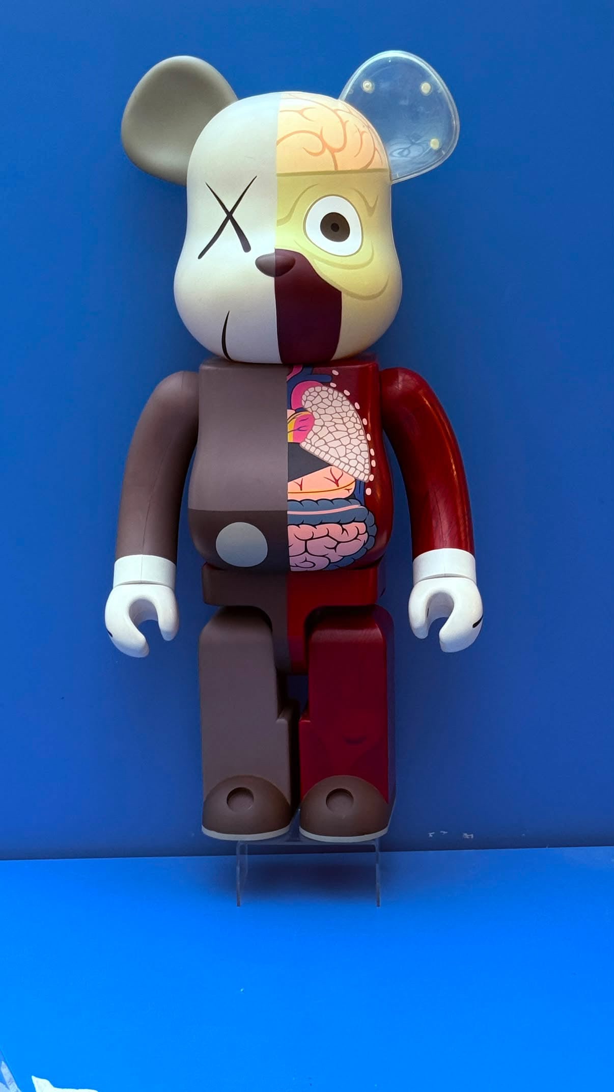 KAWS - BE@RBRICK Dissected Companion 1000% Red, 2008