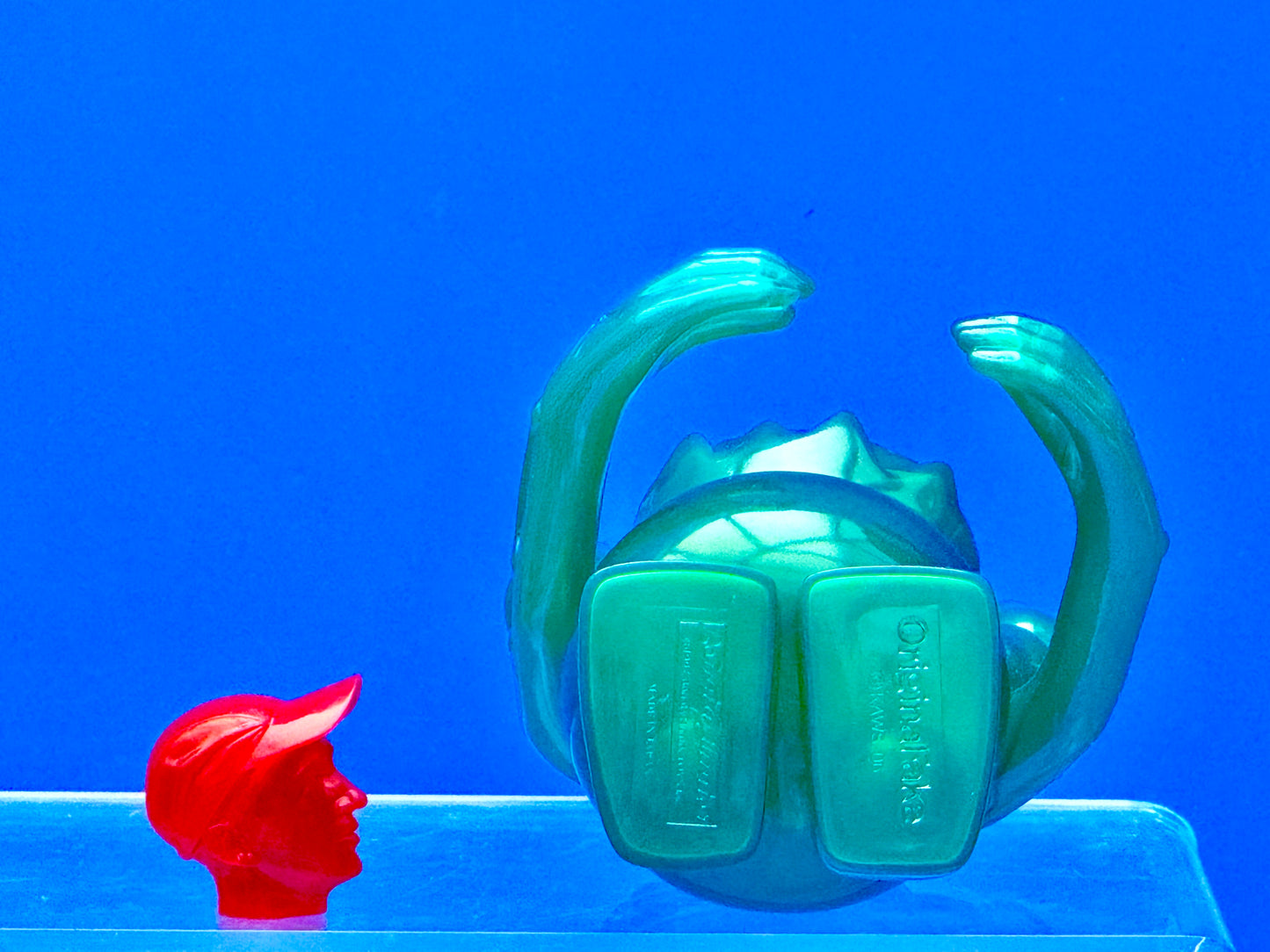KAWS x Bounty Hunter - Skull Kun Green, 2006