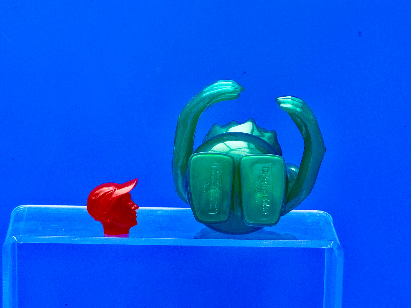 KAWS x Bounty Hunter - Skull Kun Green, 2006