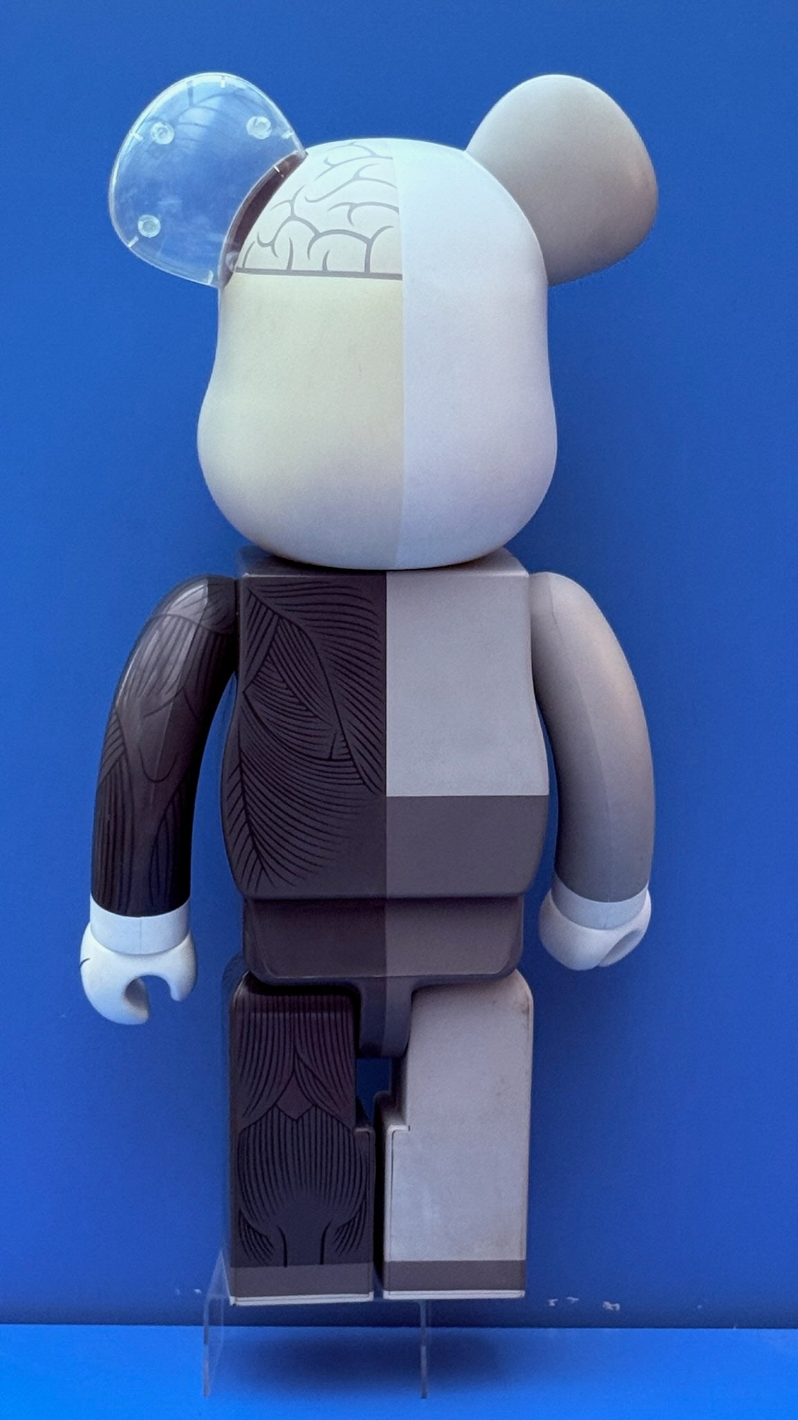 KAWS - BE@RBRICK Dissected Companion 1000% Grey, 2008