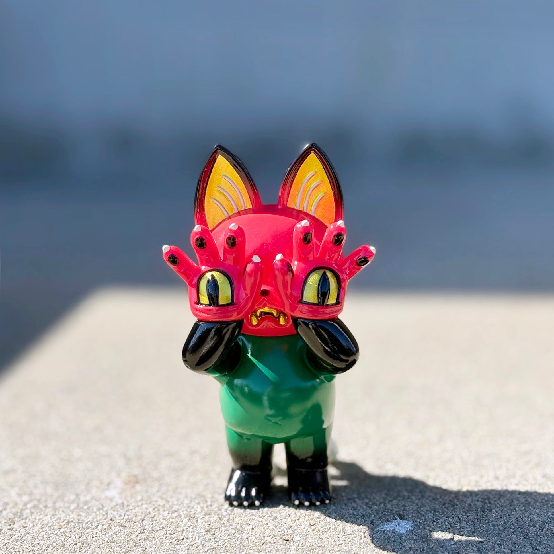 Zombie Rat THRILLA Grape Brain Japan sofubi Zombie Rat THRILLA Grape Brain Japan sofubi